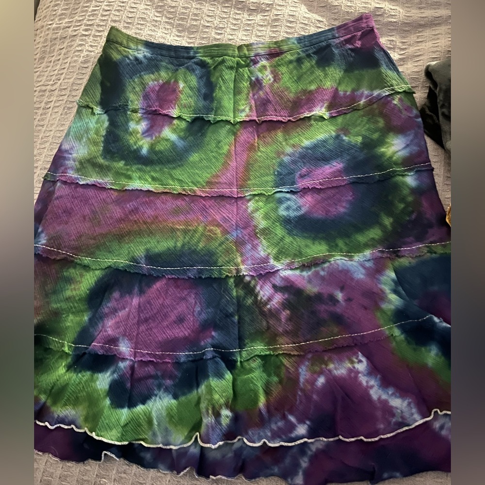 Tie dye skirt